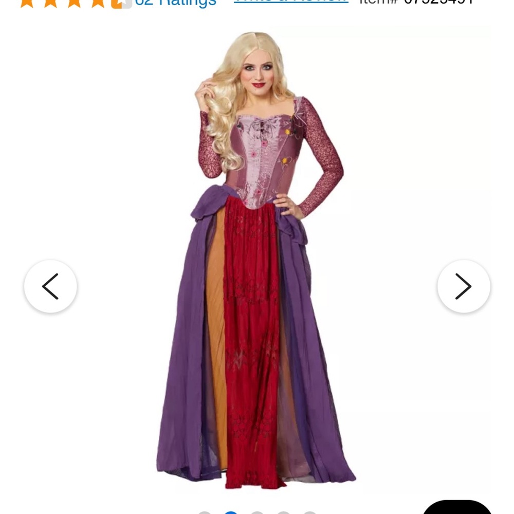 Hocus pocus Sarah Sanderson costume